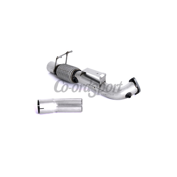 Milltek Large-bore Downpipe and De-cat Ford Focus Mk3 RS image