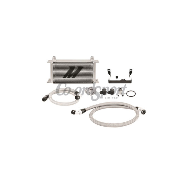 Mishimoto 2006-2007 Subaru WRX/STi Oil Cooler Kit Silver image