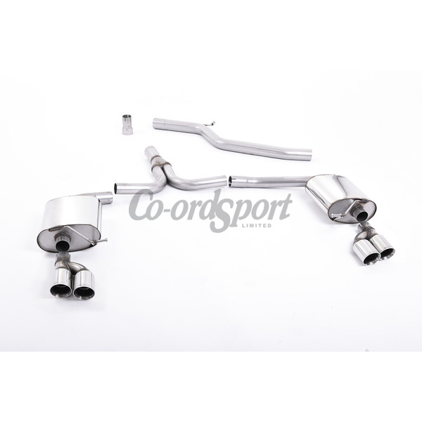 Milltek Cat-back Audi A5 Coupe 2.0 TDi 2007 - 2020 image