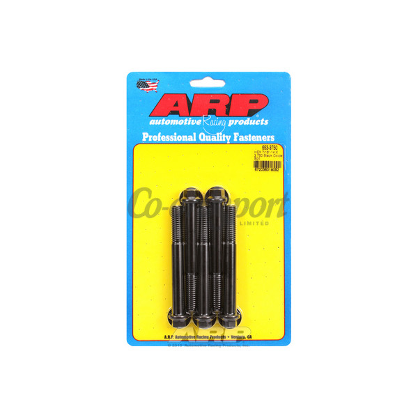 ARP 7/16-14 X 3.750 hex black oxide bolts image