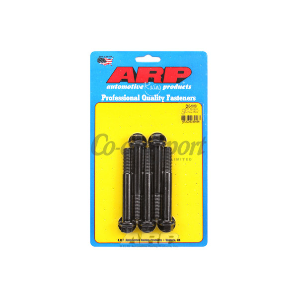 ARP M12 x 1.75 x 90 hex black oxide bolts image