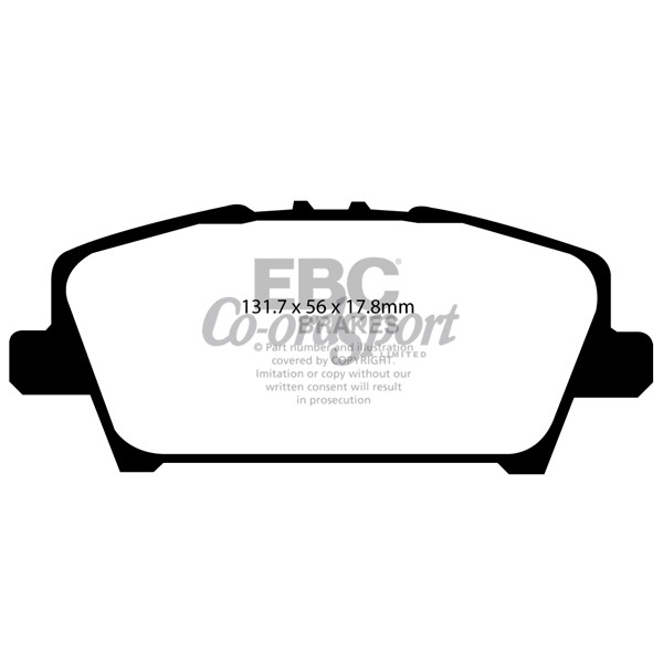 EBC Ultimax OEM Replacement Brake Pads image