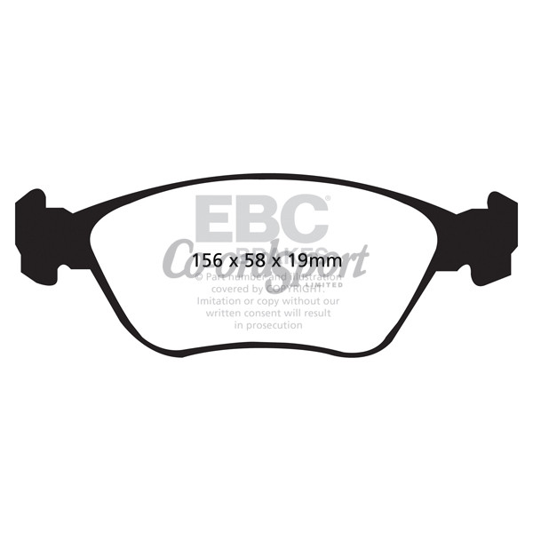 EBC Ultimax OEM Replacement Brake Pads image