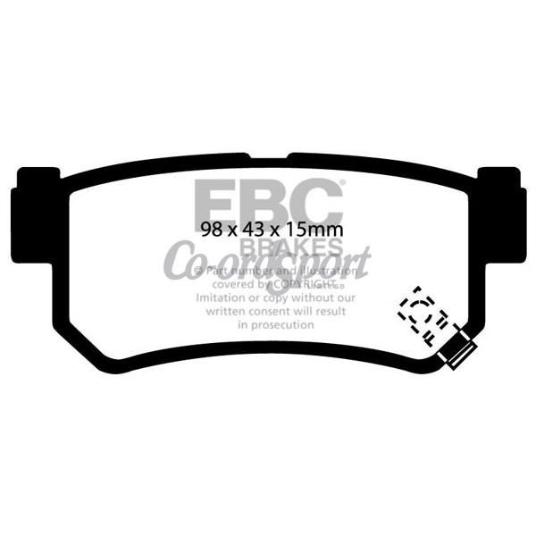 EBC Ultimax OEM Replacement Brake Pads image