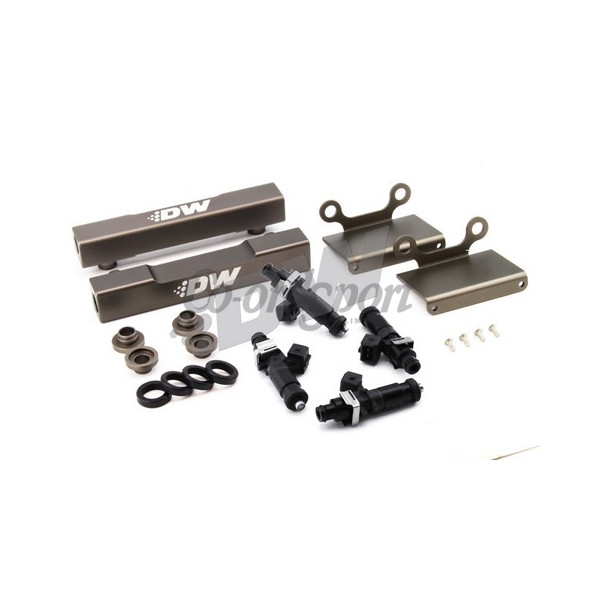 DW Subaru side feed to top feed fuel rail conversion kit and image