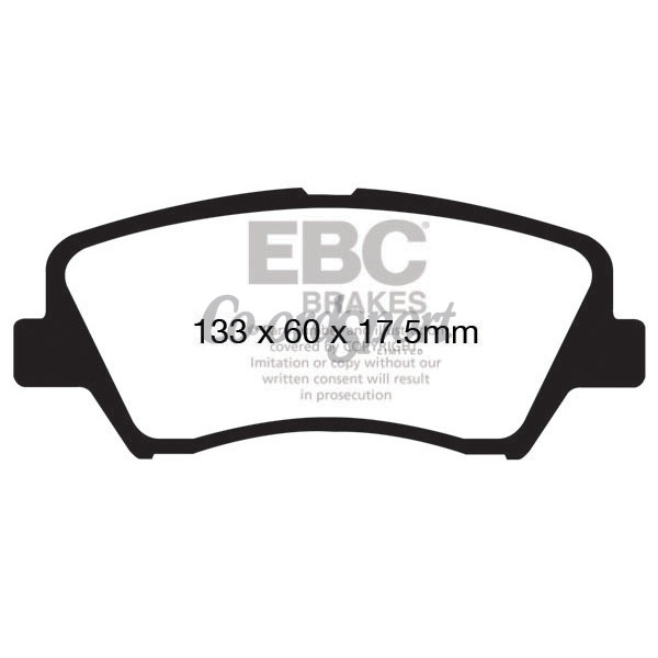 EBC Ultimax OEM Replacement Brake Pads image