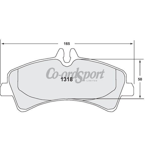 PFC 1318 Z-Rated Brake Pad Set image