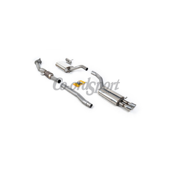 Milltek Turbo-back including Hi-Flow Sports Cat Skoda Octa image