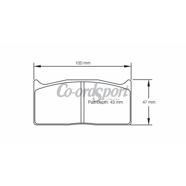 Pagid racing brake pads -RS33 image