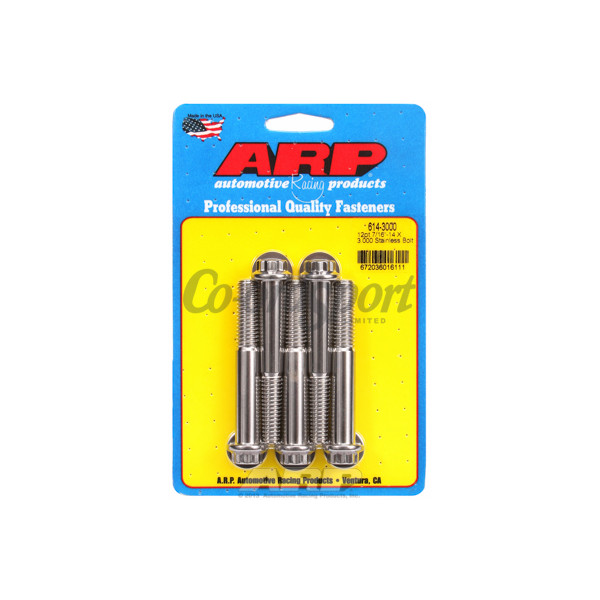 ARP 7/16-14 X 3.000 12pt 1/2 wrenching SS bolts image