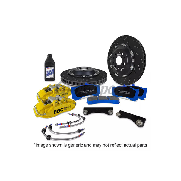 EBC APOLLO BRAKE KIT BBK050YEL-6104-SG2F380/36-F image