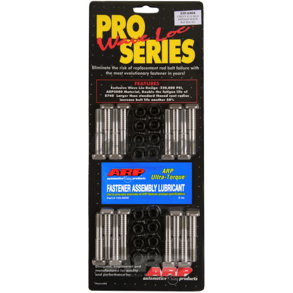 ARP BB Chevy 8.1L M10 ARP2000 pro wave-loc rod bolt kit image