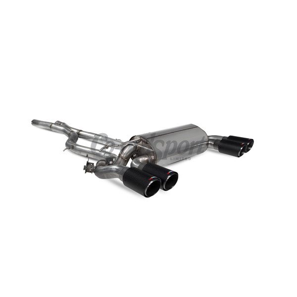 Scorpion GPF-back system with electronic valves for BMW M2 Compet image