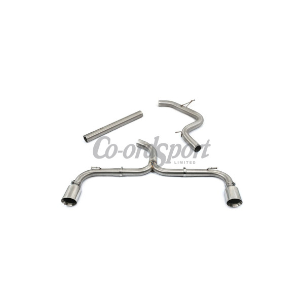 COBRA Volkswagen Golf GTI MK8 (19>) GPF Back Box Delete System image