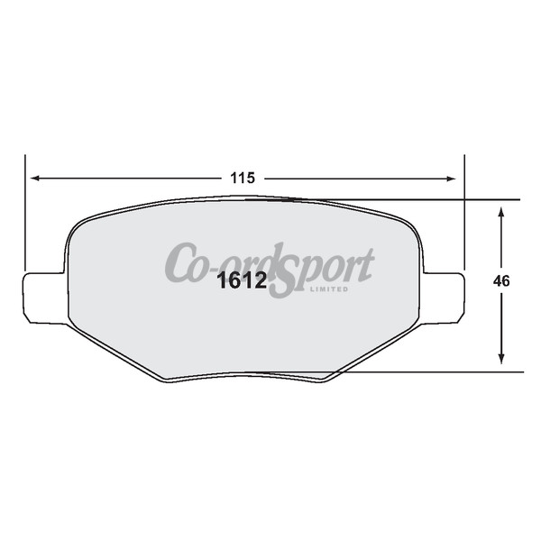 PFC Carbon Metallic Brake Pad Set image