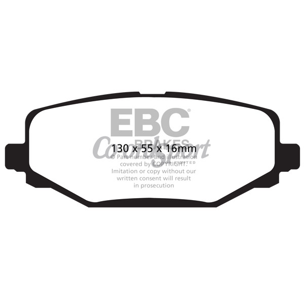 EBC Ultimax OEM Replacement Brake Pads image