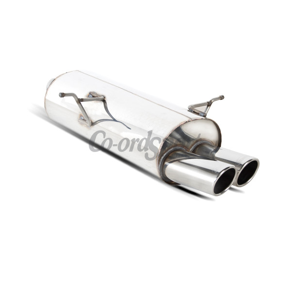 Scorpion Rear silencer only for BMW E46 316/318   1998 to 2005 image