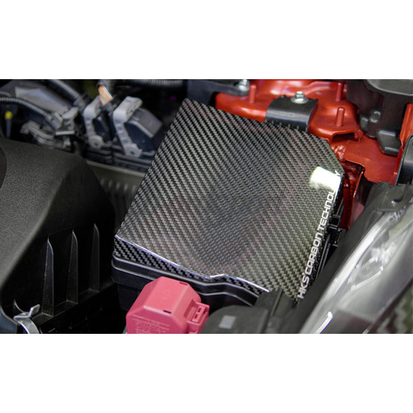 HKS Dry Carbon Fuse Box Cover image