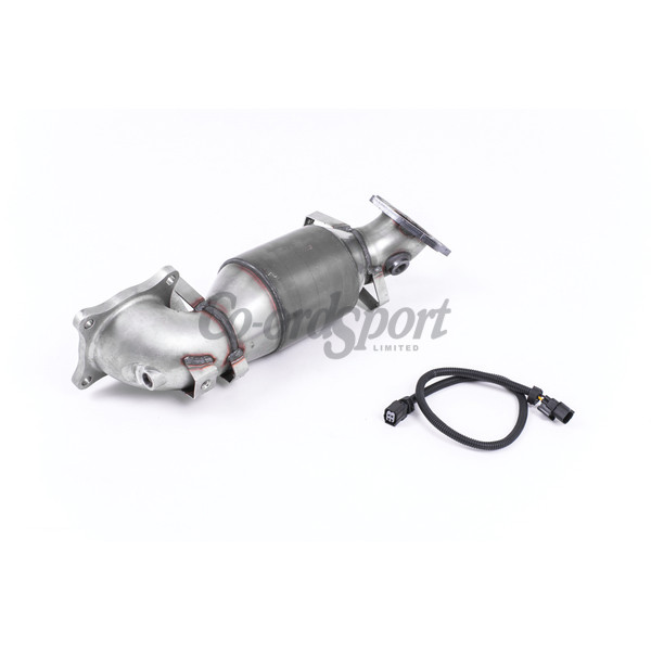 Milltek Cast Downpipe with HJS High Flow Sports Cat Honda image