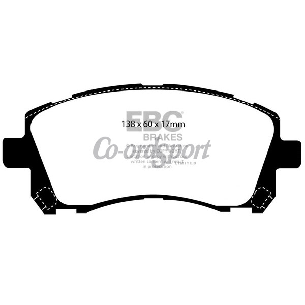 EBC Ultimax OEM Replacement Brake Pads image