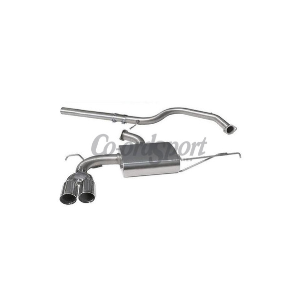 COBRA Volkswagen Scirocco 2.0 TDI (08 - 13) Cat Back System image