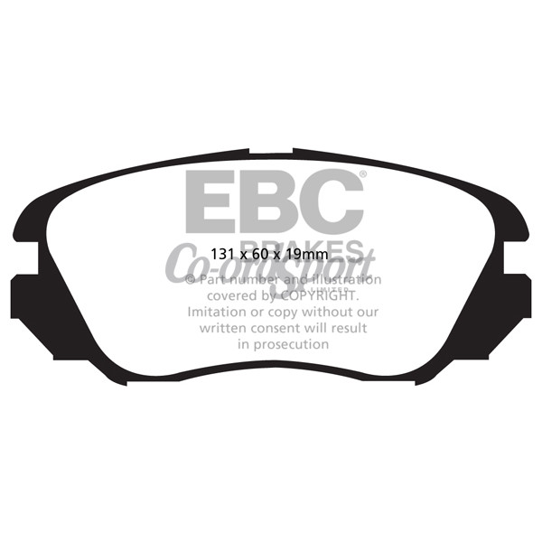 EBC Ultimax OEM Replacement Brake Pads image