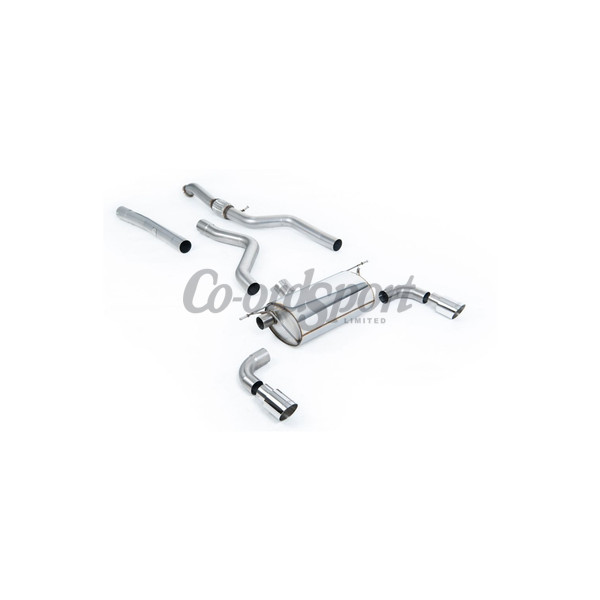 Milltek Rear Silencers BMW 1 Series M 135i 3 and 5 Door image