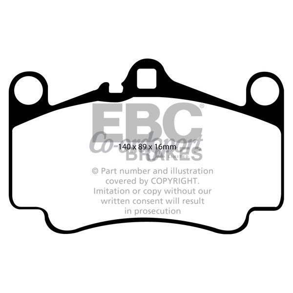 EBC Ultimax OEM Replacement Brake Pads image