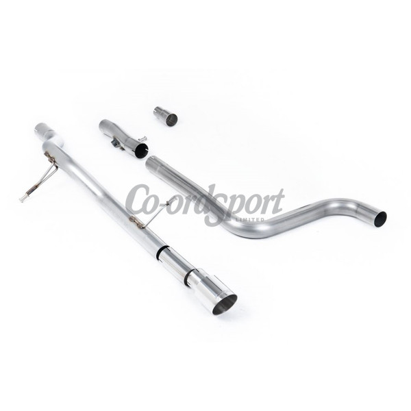 Milltek  Fiesta  Mk8 1.0T EcoBoost ST-Line 3 and 5 Door 155ps Hy image