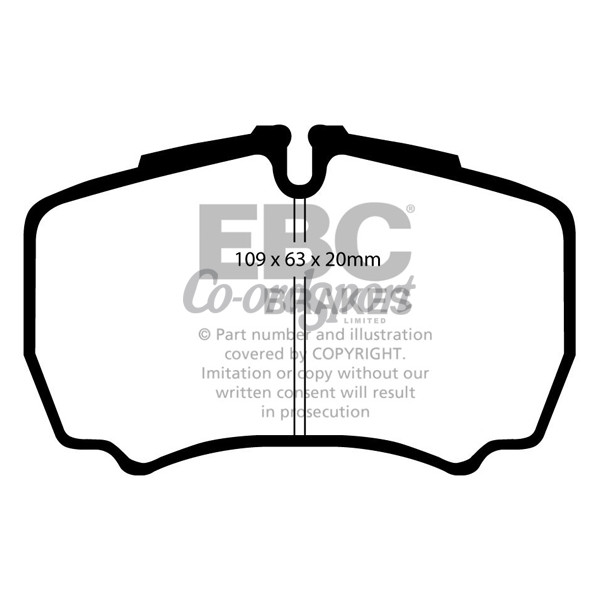 EBC Ultimax OEM Replacement Brake Pads image