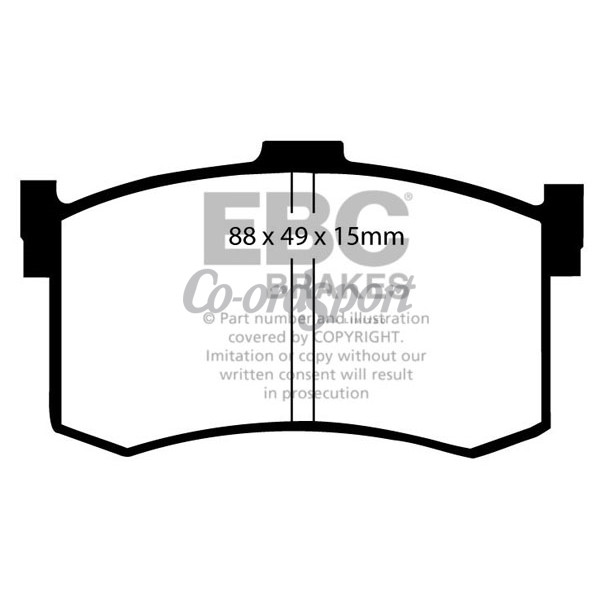 EBC Ultimax OEM Replacement Brake Pads image