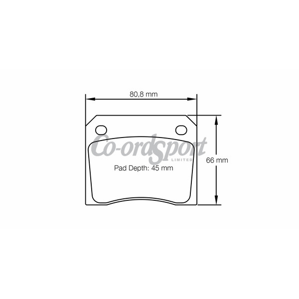 Pagid Racing brake pads - RSH29E image