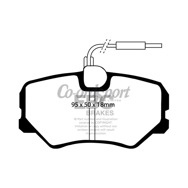 EBC Ultimax OEM Replacement Brake Pads image