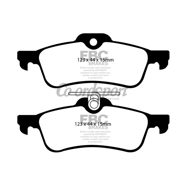 EBC Ultimax OEM Replacement Brake Pads image