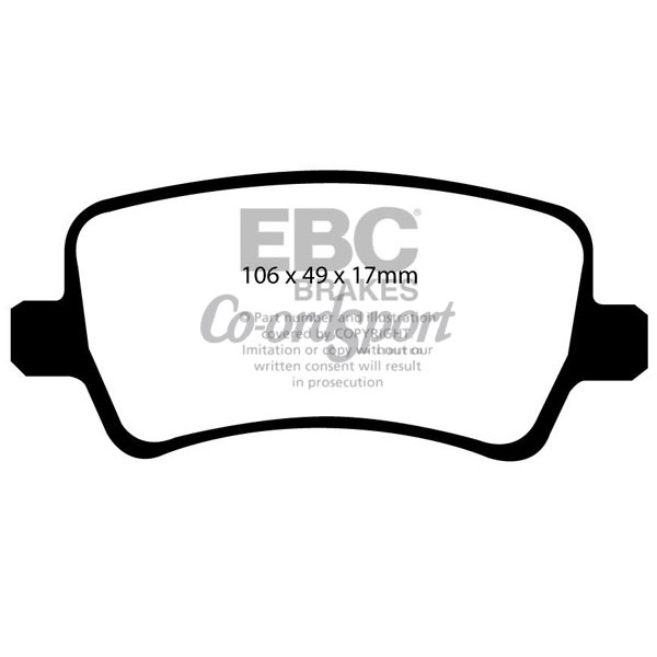 EBC Ultimax OEM Replacement Brake Pads image