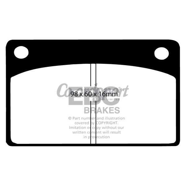 EBC Ultimax OEM Replacement Brake Pads image