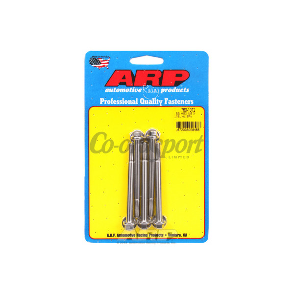ARP M6 x 1.00 x 75 hex SS bolts image