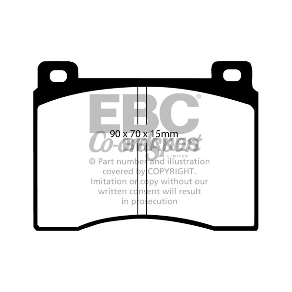 EBC Ultimax OEM Replacement Brake Pads image