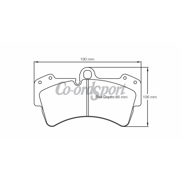 Pagid racing brake pads - RSL29 image