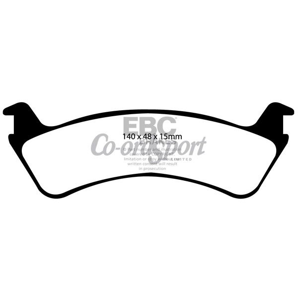 EBC Ultimax OEM Replacement Brake Pads image