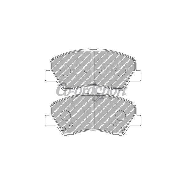 Ferodo DS2500 Front Brake Pads Hyundai i20 Kia Rio image
