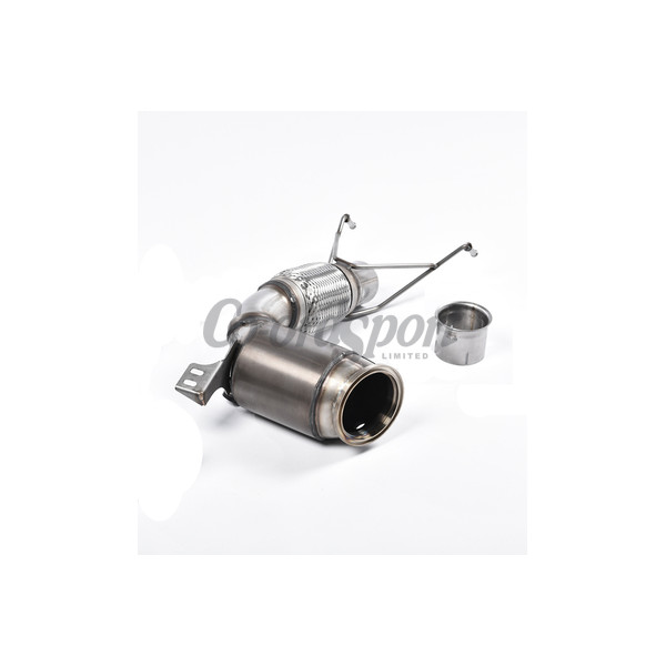 Milltek Large Bore Downpipe and Hi-Flow Sports Cat New Mini image