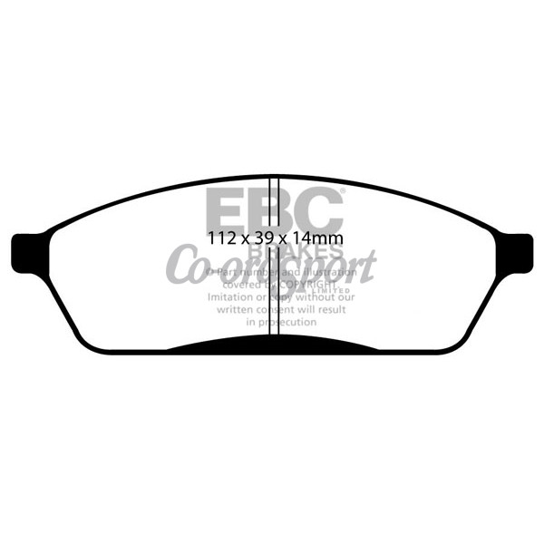 EBC Ultimax OEM Replacement Brake Pads image