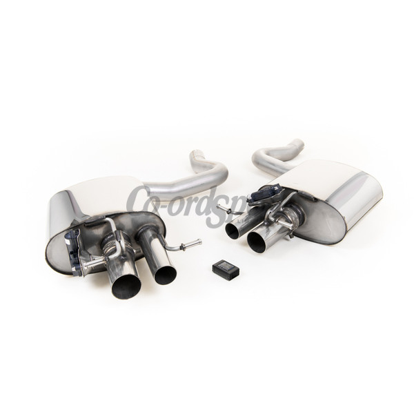 Milltek Rear Silencers Mercedes C-Class C63 and C63 S W2 image