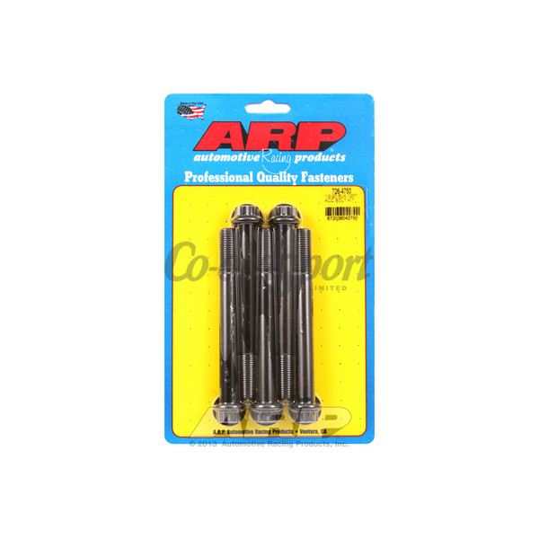 ARP 1/2-20 x 4.750 12pt black oxide bolts image