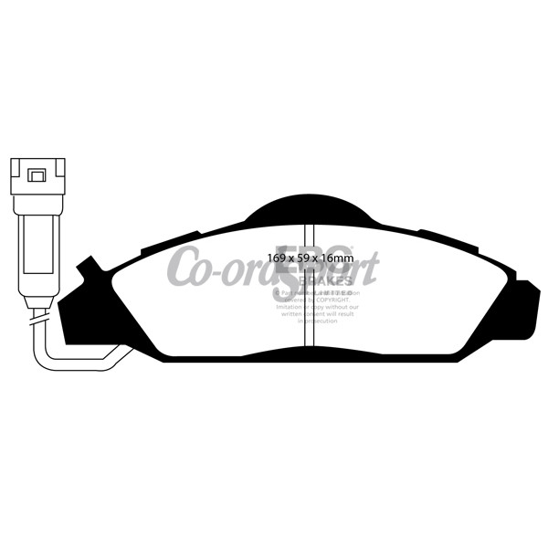 EBC Ultimax OEM Replacement Brake Pads image