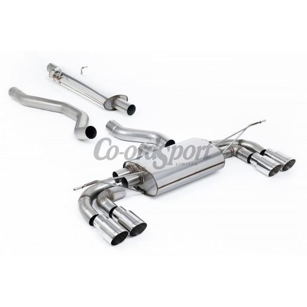 Milltek Exhaust - OPF GPF Back System with GT-90 Polished Trims - image