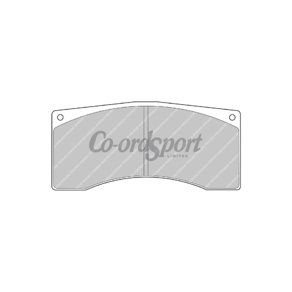 Ferodo TL163 Fr Rr Brake Pads Aston Martin Vantage Mclaren 570S P image