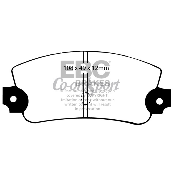 EBC Ultimax OEM Replacement Brake Pads image