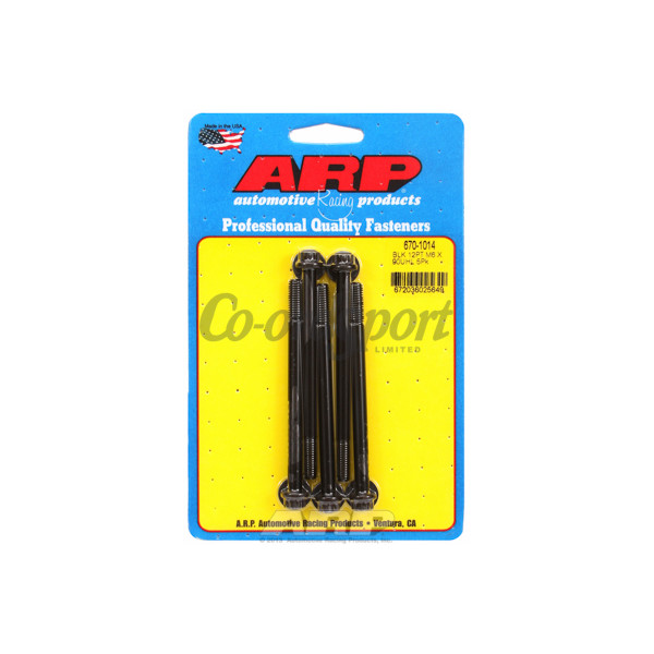 ARP M6 x 1.00 x 90 12pt black oxide bolts image